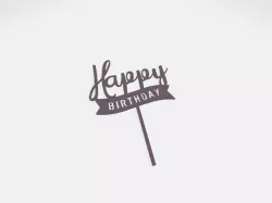BIRTHDAY BIRTHDAY CAKE TOPPER BIRTHDAY