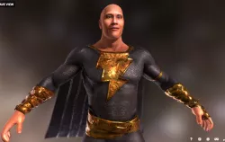 Black Adam Dwayne Johnson (Rock) 3d Model