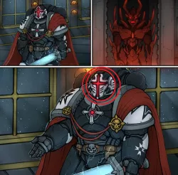 Black knights of the temple helmet