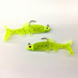 Bluntnose Minnow Swimbait Soft Plastic Fishing Molds