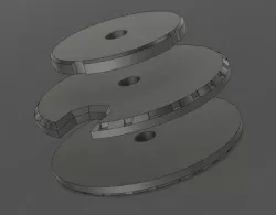 Boardgame Tracking wheel / Counter / Dial