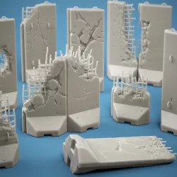 Bremer Wall - Resin 3D Print STL Files