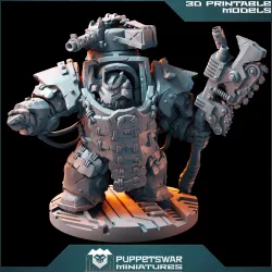 Bushi Orc Cheftain in buster armour