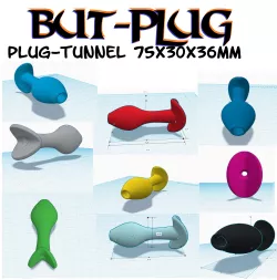 BUT PLUG TUNNEL ANAL ASS FETISH