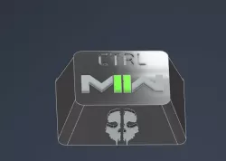 Call of Duty MW 2 2022 Ghost Mechanical Keyboard Keycap