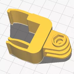 Car ventilation grille mountings for mobile phone holders