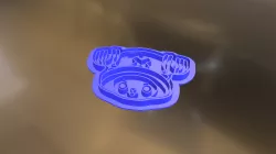 Chopper One Piece Cookie Cutter