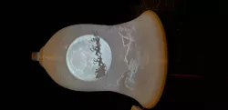 Christmas Lithophane Bell