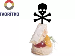 Cocktail stick - Canape - SKULL, SKELETON