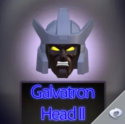 Comic Galvatron (Two) Head