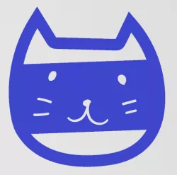 Cookie cutter cat