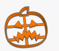 Cookie Cutter  Pumpkin Halloween Cortante Galletita Calabaza