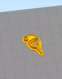 cookie cutter stamp kiwi