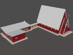 CS Church, N scale