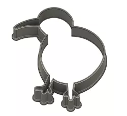 cute baby kiwi bird cookie cutter
