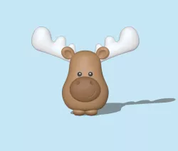 Cute Moose