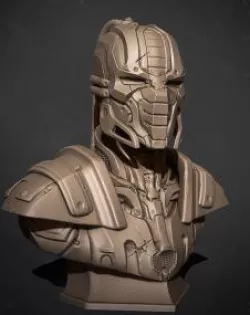 Cyrax Bust (MORTAL KOMBAT)