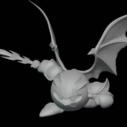 Dark Meta Knight Kirby Figure