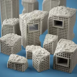 Deployable Barrier Systems - Resin 3D Print STL Files