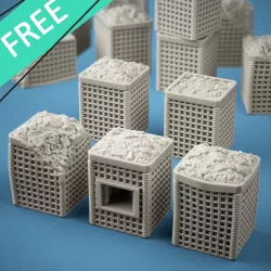 Deployable Barrier Systems - Resin 3D Print STL Files Free