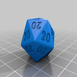 dice d20 (all20)