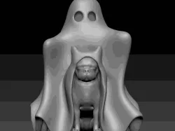 DogGosth Halloween - Ghost with Dog -