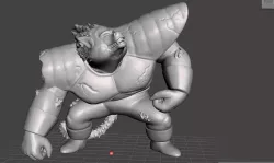 DRAGON BALL VEGETA OZARU