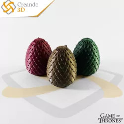 DRAGON EGGS (3 models) - Game Of Thrones