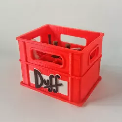 Duff beer crate