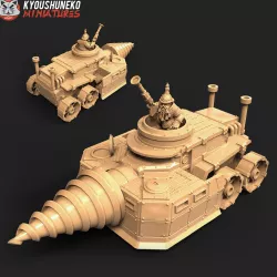 Dwarf Miner Drill Tank