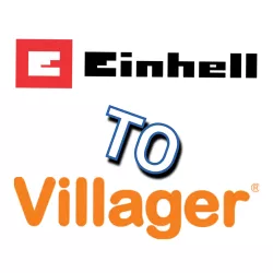 Einhell battery to Villager machine adapter (18V-18V)