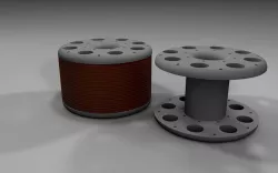 Electromagnet Coil Bobbin 40OD x 20W x 16ID x 10mm inner hole