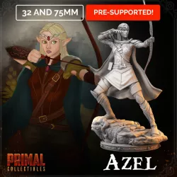 Elf- Azel (Dungeons and Dragons | Hero Quest)