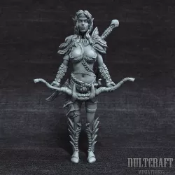 Elf woman warrior