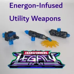 Energon-Infused Utility Weapons for Transformers Legacy / WFC / Generations Figures