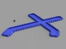 Epic warhammer scale trenches (8mm)