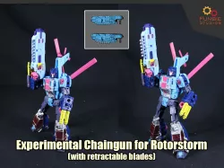 Experimental Chaingun for Rotorstorm (with retractable blades)