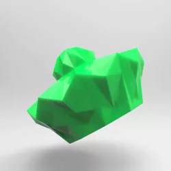 faceted origami folding origami lamp