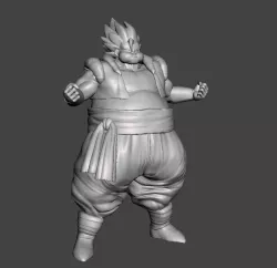 Fat Gogeta 3D Model