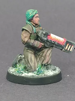 Female Guard - Guardswoman - Azadi Death Front Plasma Trooper