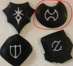 FFXIV Warrior Job Stone Pin