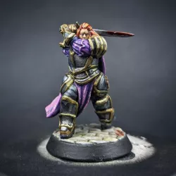 Fierce Plus-sized Warrior Lady