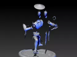 figure raiden (mortal kombat)