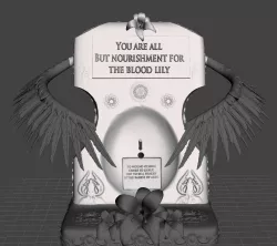 Final Fantasy XIV WHM Job Crystal + Holder