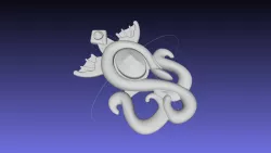 Final Fantasy XIV Yshtola Snake Pendant Basic Model
