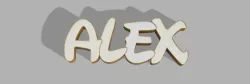 first name lamp Alex