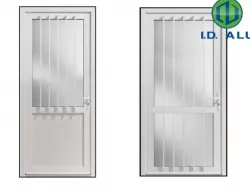 fixing bracket for pvc door bars