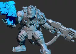 Flame Boys and Mechanic Orc