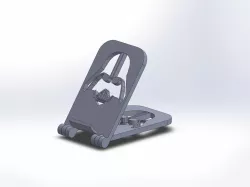 Foldable phone holder