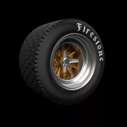 Ford GT40 style wheel
